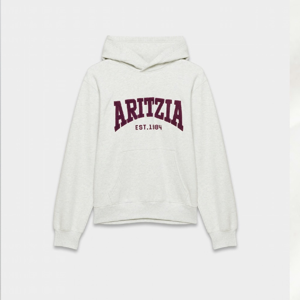 Aritzia White Hoodie